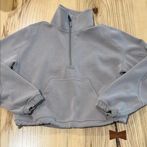 lululemon athletica Brushed Softstreme Half-Zip Sweatshirt